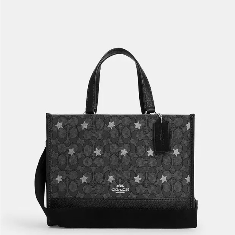 Coach Dempsey bag with black stars